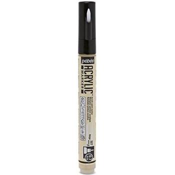Rotulador Acrílico Extra Fino 0,7mm Beige Pebeo
