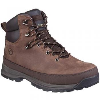 Cotswold Sudgrove Waterproof Leather Hiking Boots for Men - Brown - Size UK 8
