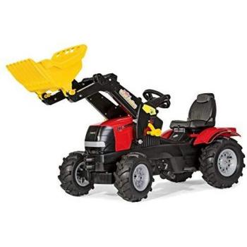 Tractor Infantil Rolly Toys Case Puma CVX 240 con Pala y Neumáticos Pneumáticos - Edad 3-8 Años