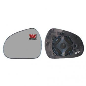 Cristal de espejo retrovisor exterior VAN WEZEL 4029838 con base