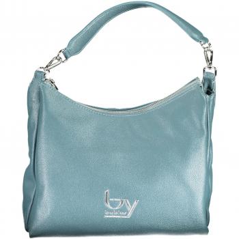 Elegant Blue Multi-Handle Handbag