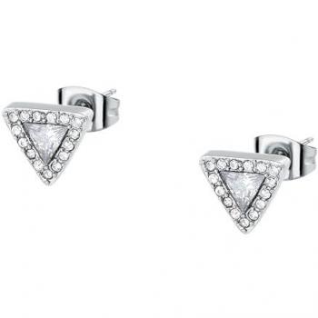 Pendientes de Mujer Morellato en Acero, Cristal y Circonitas - Colección Trilliant SAWY05