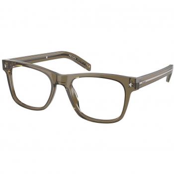 Armazones para Hombre Prada PR A13V 18T1O1 Verdes con Lentes Recetadas 52