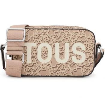 Bandolera Tous Kaos Mini Evolution en color topo para mujer, referencia 395910462