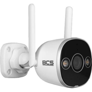 Cámara de Seguridad Tubular BCS Basic 5Mpx con Iluminación 20M y Wi-Fi