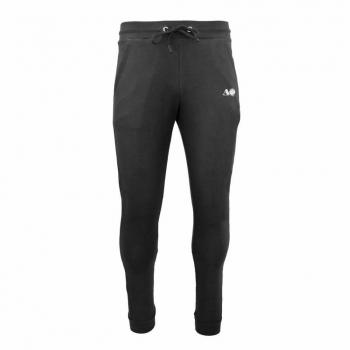 Aquascutum Men's Black Cotton Sweatpants - Size Small 32/30/31