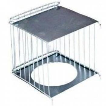 RSL pets - Juguetes para pájaros Portanido Exterior de Chapa Blanco