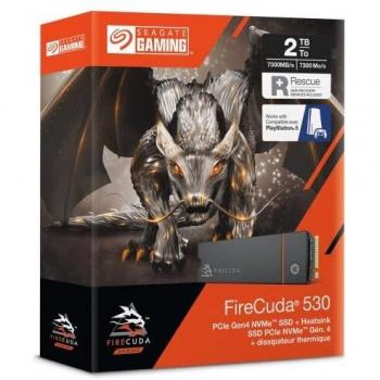 Seagate FireCuda 530 - 2TB NVMe SSD with Heatsink