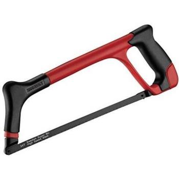 Sierra de arco ergonómica Teng Tools 701N1 con empuñadura de goma y hoja de 300mm (12 pulgadas)