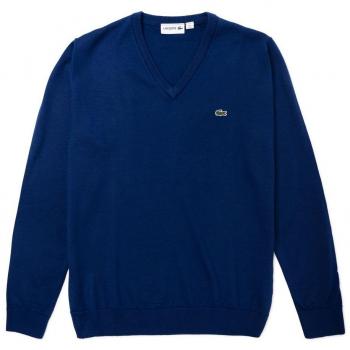 Jersey Lacoste. Modelo AH3015. Color azul