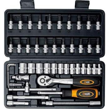 Hi-Q Tools - Juego de llaves tubulares