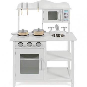 Cocina de Juguete Bayer Chic 2000 con Accesorios, Color Blanco