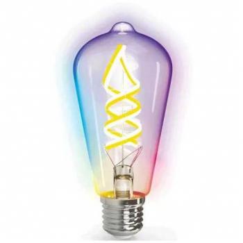 Bombilla Filamento Smart LED WiFi RGB+CCT E27 5W Regulable y Dimerizable