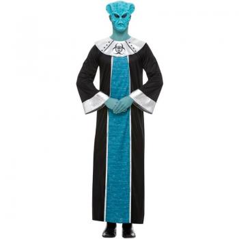 Disfraz de Lord Extraterrestre Azul para adultos