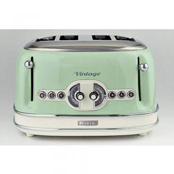 Tostadora Vintage Ariete 4 Rebanadas 1600W Verde