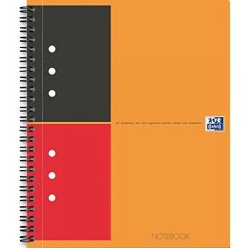Cuaderno Oxford Internacional A4+ con Espiral, 160 Páginas, Lienado, Tapa Dura