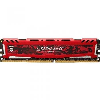 Crucial Ballistix Sport LT BLS8G4D30AESEK 3000 MHz, DDR4, DRAM, Memoria Gamer para ordenadores de sobremesa, 8 GB, CL15