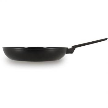 Sartén Menastyl de Aluminio Forjado Ø 30 cm Negra para Todos los Tipos de Cocina, Incluida Inducción
