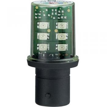 Lámpara LED Schneider Electric DL1BDB6, azul, BA 15d, 24V AC/DC