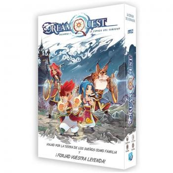Dreamquest: Juego de Mesa de Aventura Familiar con Libros Personalizados y Cartas de Tesoro Únicas