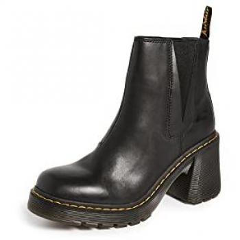 Dr. Martens Spence Women's Black Leather Chelsea Boots - Comfortable and Stylish Size 39
