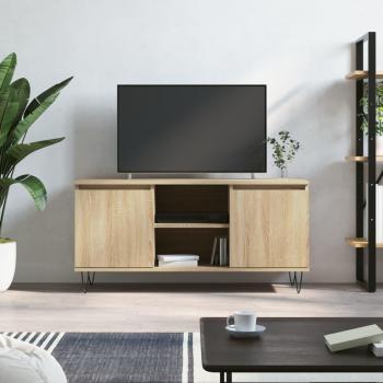 Mueble de TV Rovere Sonoma 104x35x50 cm en Madera Multistrato