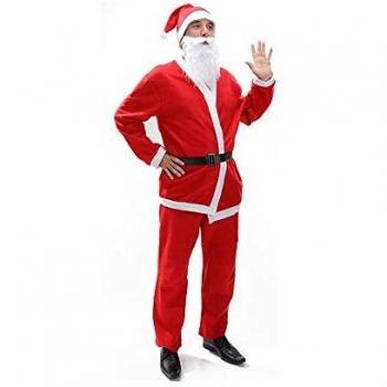 Disfraz de Papá Noel Tradicional de Adulto