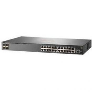 Hewlett Packard Enterprise Aruba 2930F 24G 4SFP+ Switch Gestionado L3 Gigabit Ethernet (10/100/1000) Gris 1U JL253A