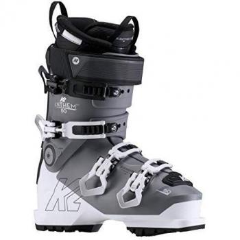 K2 Anthem 80 - Botas de esquí para Mujer, Color Blanco y Gris, tamaño 22.5