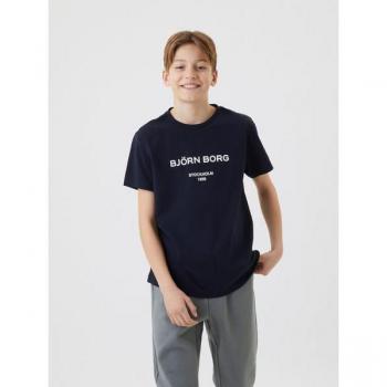 Björn Borg Borg Logo T-shirt Navy