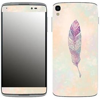 Motivos Disagu Design Skin para Alcatel OneTouch Idol 3 5.5 Zoll: Feder - Sommerlich