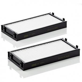 Original MANN-FILTER Filtro de habitáculo CU 2941-2 – Paquete de filtros de habitáculo
