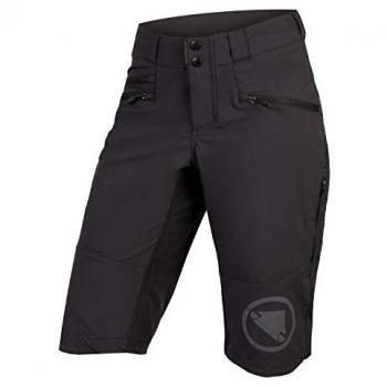 Pantalón corto Endura SingleTrack II sin badana negro mujer - Talla S