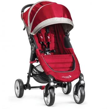 Baby Jogger - Silla de Paseo City Mini 4 rojo