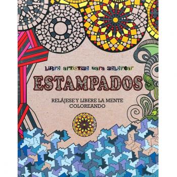 Estampados. Libro Artistico Para Colorear