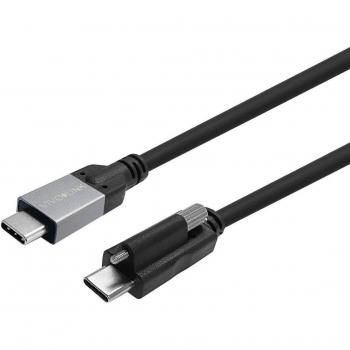 Cable USB-C con Tornillo Vivolink 4m - Alta Calidad USB 3.2 Gen 2