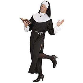 Disfraz de Monja Carmelo Coqueta para Adulto - Talla S