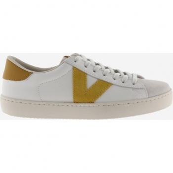 Victoria Berlin Contrast Leather Sneakers