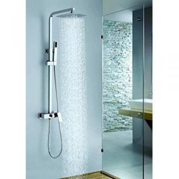 GRIFO BARRA DUCHA IMEX - SERIE BREMEN, BDB006, Cromado