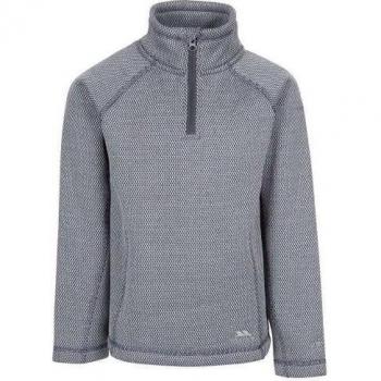 Trespass Forro Polar Shove para Niños/Niñas - Chaqueta de forro polar, diseño unisex, material suave y cálido, cierre frontal con cremallera, bolsillos laterales con cremallera, ideal para actividades