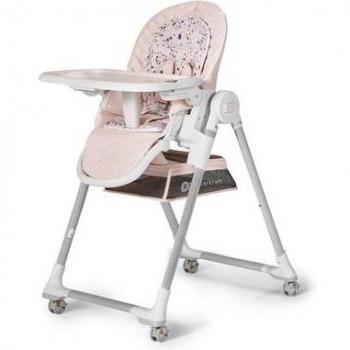 Kinderkraft Lastree 2 en 1 Trona y Hamaca Multifuncional Rosa con Arco de Juego