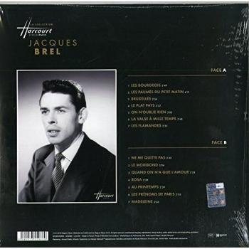 Jacques Brel Harcourt Edition White Vinyl LP