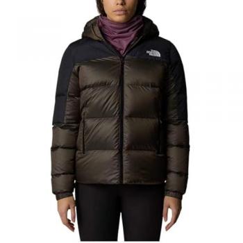 The North Face Women's Diablo Down 2.0 Hoodie - Grey/Black, Size M
