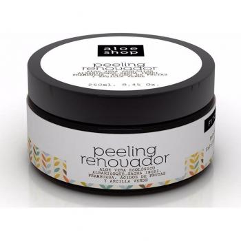 Aloe Shop Peeling Renovador Exfoliante Cosmética Facial 250ml