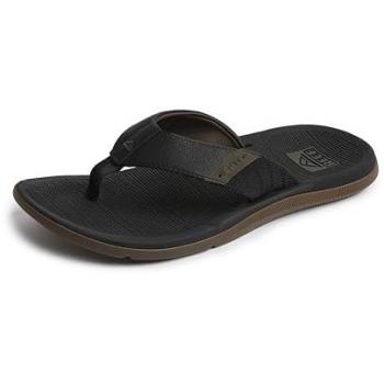 Reef Santa Ana Men's Black Flip Flops