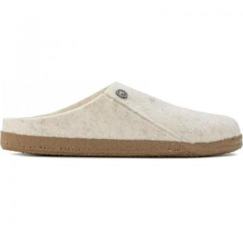 Zapatillas de casa Birkenstock Zermatt Écru para mujer