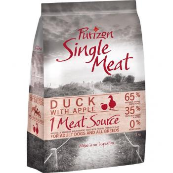 Purizon Single Meat Adult Duck with Apple & Lavender Dry Dog Food - 1 kg