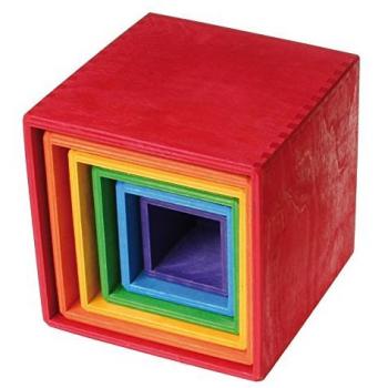 Los juguetes de los hermanos Grimm bloques de arco iris