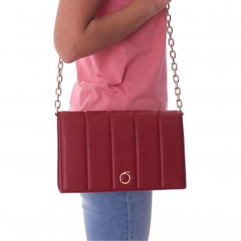 Trussardi Red Female Weekend Bag, Cross Body Bag, Size: ONE SIZE