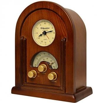 Roadstar HRA-1430 - Radio portátil, acabado madera